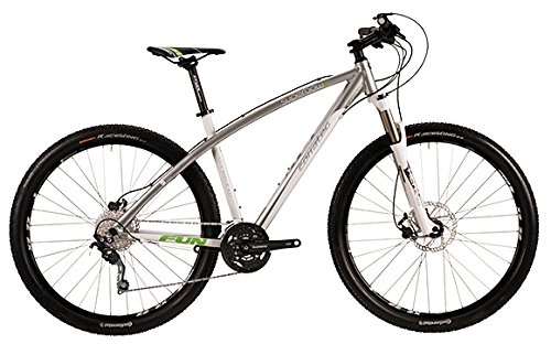 Bicicletas de montaña : Corratec Super Bow Fun 73, 66 cm 2015 BK20024 RH44 blanco / plata / verde