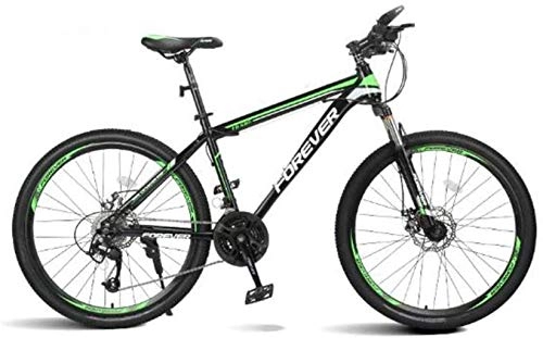 Bicicletas de montaña : CSS Bicicleta de montaña, 21, 24, 27, 30 Velocidad Bicicleta de montaña, Bicicleta de ruedas de 24 pulgadas, Blanco y negro, Negro Rojo, Blanco Azul, Negro Gris 6-20, 24