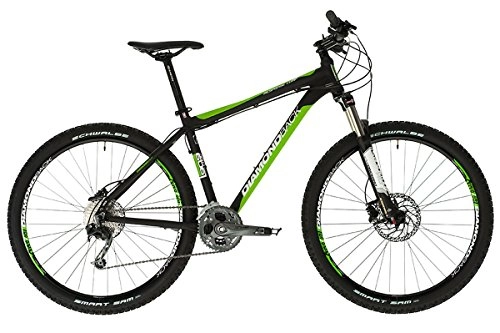 Bicicletas de montaña : Diamondback Response Comp - Bicicleta de Cross Country, Color Negro / Verde, 20"