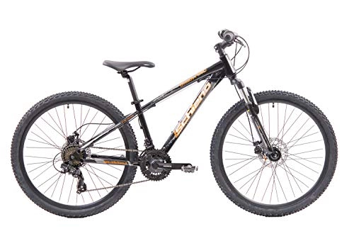 Bicicletas de montaña : F.lli Schiano Ghost Pro Bicicleta MTB, Hombre, Negro-Naranja, 26''