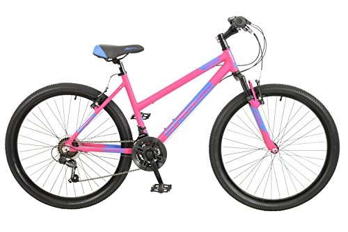Bicicletas de montaña : Falcon suspensin delantera mujeres Viena BTT - aleacin de color rosa, 66, 04 cm