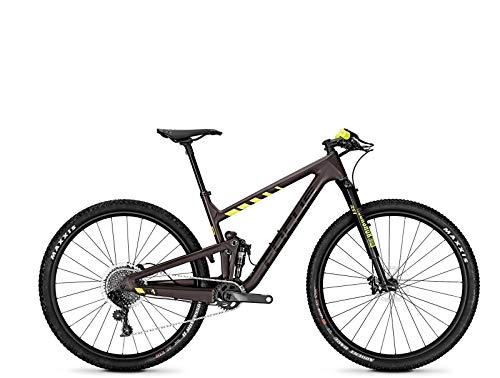 Bicicletas de montaña : Focus MTB O1E Factory 12G - Bicicleta de montaña (29 pulgadas), color marrón y amarillo mate, color brown / yellowmatt, tamaño 42, tamaño de rueda 29.00