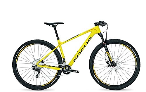 Bicicletas de montaña : Focus Raven Elite 29R TWEN tyniner Mountain Bike 2017, amarillo / negro