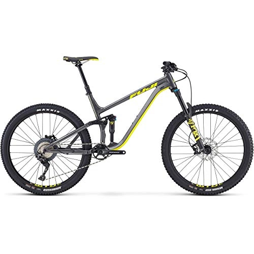 Bicicletas de montaña : Fuji Auric 27.5 1.3 Bicicleta de suspensin completa 2019 carbn satinado 54 cm (21") 27.5" (650b)