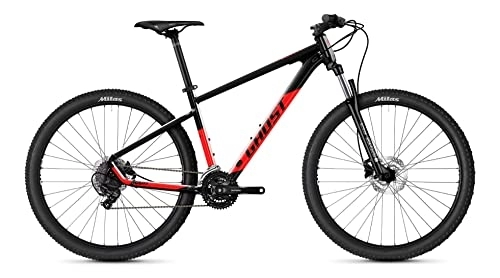 Bicicletas de montaña : Ghost Kato 27.5R 2022 - Bicicleta de montaña (44 cm), color negro y rojo
