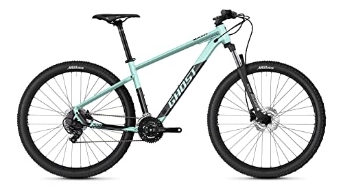 Bicicletas de montaña : Ghost Kato 27.5R 2022 - Bicicleta de montaña (44 cm), color verde y negro mate