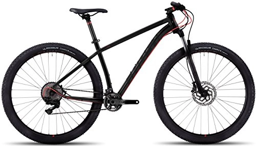 Bicicletas de montaña : Ghost Kato 9al 29Night Black / Neon Red Hardtail Modelo 2017, Night Black / Neon Red