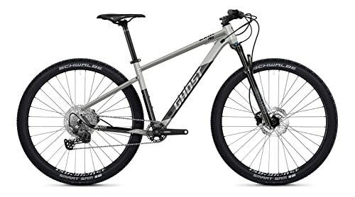Bicicletas de montaña : Ghost Kato Pro 29R Mountain Bike 2022 - Bicicleta de montaña (XL / 52 cm), color gris claro y negro mate