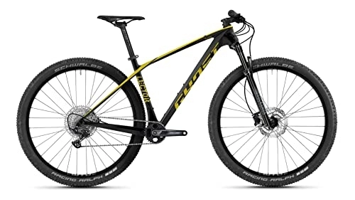 Bicicletas de montaña : Ghost Lector LC 29R 2022 - Bicicleta de montaña (XL / 54 cm, brillante), color negro y verde