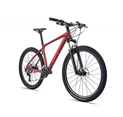 Bicicletas de montaña : GIANT Giant XTC 800 plus aleación de aluminio freno de disco hidráulico para adultos bicicleta de montaña de 22 velocidades full matt deslumbrante rojo 27.5X14.5 XS altura recomendada 155-165cm