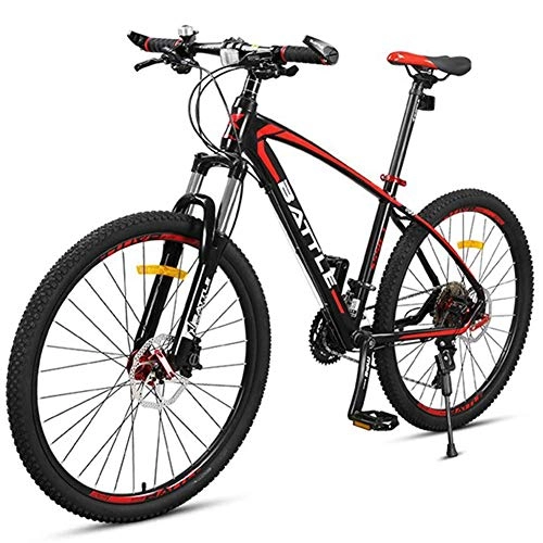 Bicicletas de montaña : GQQ Bicicleta de Montaa, 33 Velocidades Profesin Bicicletas de Montaa Bicicletas de Cuadro de Aleacin de Aluminio Ligero Bicicletas de Carretera con Horquilla de Suspensin de Freno de Disco Dobl