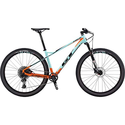 Bicicletas de montaña : GT 2019 M Zaskar CRB Elite 2019 - Bicicleta de montaña, Color Turquesa, Color Turquesa, tamao Small