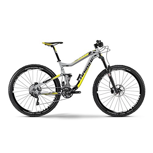 Bicicletas de montaña : Haibike Q. XC 9.20 29 de 30 g XT E: I Shock Auto 2015 negroAltura ScotchBrite / Negro / Amarillo