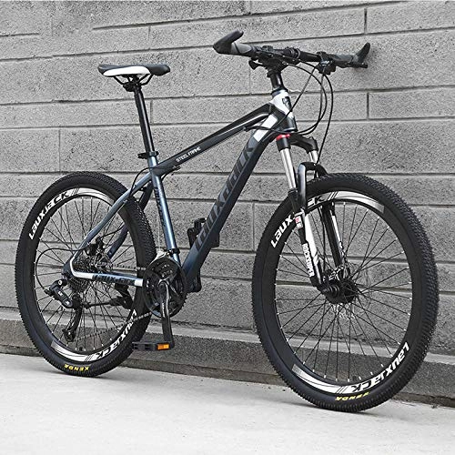 Bicicletas de montaña : HAOWEN Bicicleta De Montaña para Adultos Ruedas De 26 Pulgadas Bicicletas De Montaña De Acero con Alto Contenido De Carbono Plegables para Exteriores, B-24speed