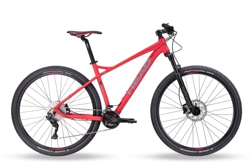 Bicicletas de montaña : Head X-Rubi II Montaña, Unisex, Rojo Opaco, 48 cm