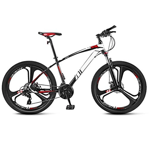Bicicletas de montaña : JXJ Bicicleta de Montaña 24 Pulgadas, 21 / 24 / 27 / 30 Velocidades, Freno de Doble Disco, 3 Cortadores de Rueda, Bikes MTB para Hombre Mujer