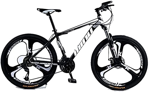 Bicicletas de montaña : JZTOL Bicicleta De Montaña De 24 / 26 Pulgadas 21 / 24 / 27 Speed Dual DISCE Freno Completo SUSPENSIÓN Completa Bicicleta Al Aire Libre Adulto Hombres Y Mujeres (Color : C~24 Inch, Size : 24 Speed)