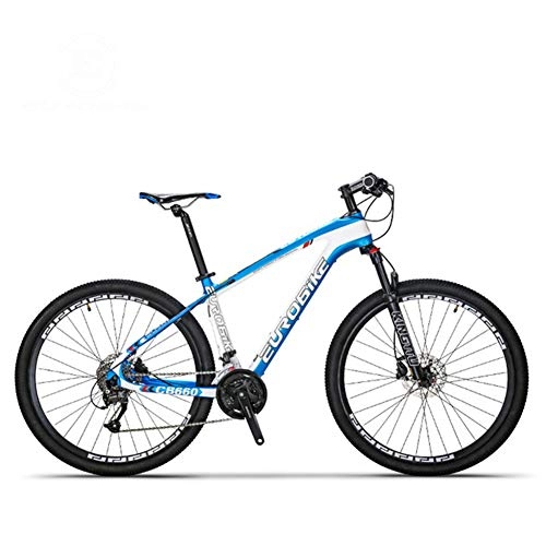 Bicicletas de montaña : KT Mall 27, 5 Pulgadas Variable de Bicicletas de montaña de suspensin de Velocidad Completa Frenos de Doble Disco Fat Tire Off-Road de la Bici Adulta Estudiante Deportes al Aire Libre, 2, 30 Speed