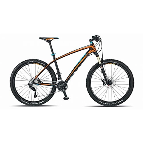 Bicicletas de montaña : KTM Aera Comp 27 MTB carbon naranja 2015 RH 48 cm 10, 90 kg