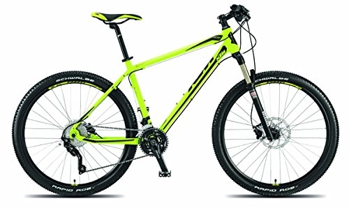 Bicicletas de montaña : KTM Ultra Flite 27 MTB 2015 Neon Amarillo Mate Negro RH 53, 13, 40 kg
