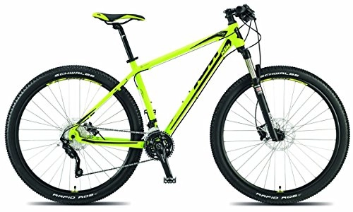 Bicicletas de montaña : KTM Ultra Flite 29 MTB 2015 Neon Amarillo Mate Negro RH 43, 13, 60 kg