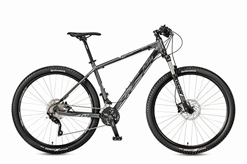 Bicicletas de montaña : KTM Ultra Flite 29 MTB 2017 gris negro mate gris 30 marchas RH 43, 13, 40 kg