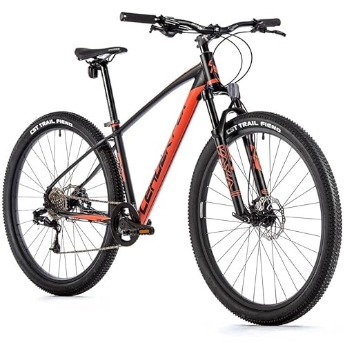 Bicicletas de montaña : Leaderfox Leader Fox Sonora - Bicicleta de montaña (29 pulgadas, 8 velocidades, 51 cm), color negro y naranja