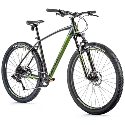 Bicicletas de montaña : Leaderfox Zero (18", Negro Verde)