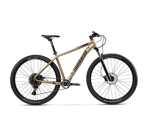 Bicicletas de montaña : Lombardo Bicicleta 29 MTB Imeria 5.0 marrón negro SRAM SX 12 V H53