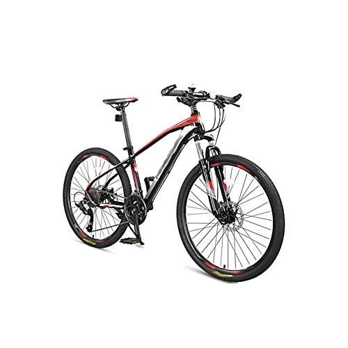 Bicicletas de montaña : Mens Bicycle Wheel Adult Mountain Bike 24 Speed Aluminum Alloy Frame Road Bicycle Men Racing Ride Sports Cycling (Color : B) (A)