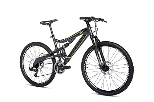 Bicicletas de montaña : Moma Bikes Bicicleta Montaña SHIMANO Equinox 5.0 27, 5" aluminio, 24v, doble freno disco, doble susp. (Varias Tallas)