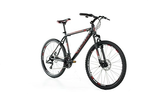 Bicicletas de montaña : Moma bikes, Bicicletta Mountainbike 26" BTT SHIMANO, doppio disco e doppia sospensione