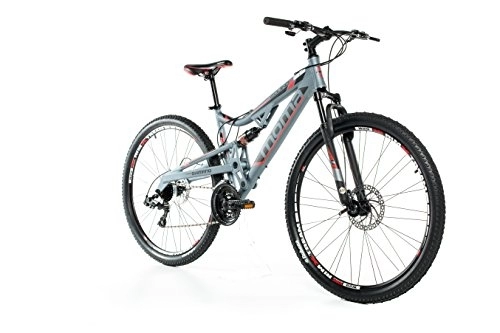 Bicicletas de montaña : Moma bikes, Bicicletta Mountainbike 29" MTB SHIMANO, alluminio, doppio disco e doppia sospensione