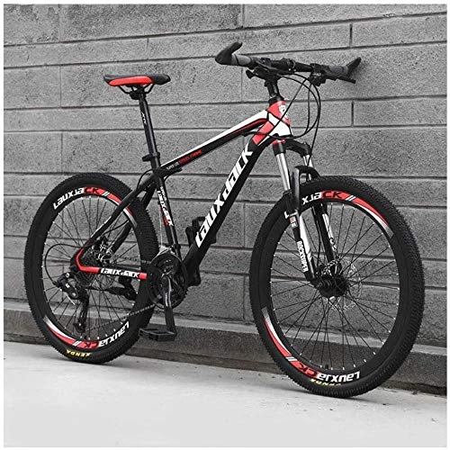 Bicicletas de montaña : Mountain Bike 30 Speed 26 Inch with High Carbon Steel Frame Double Oil Brake Suspension Fork Suspension Antislip Bikes Black
