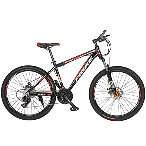 Bicicletas de montaña : MQJ Bicicleta de Montaña 26 Pulgadas Mde Aluminio 21 / 24 / 27 Velocidad con Dual Discus Freno Lock-Out Suspensión Tenedor para Hombres Mujer Adulto Y Adolescentes / 21 Velocidad