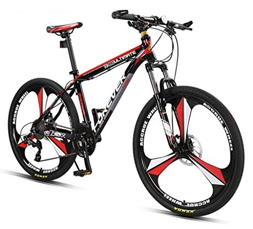 Bicicletas de montaña : MQJ Bicicleta de Montaña de 27 Velocidades Masculina Y Femenina Variable Variable Mountain Bike Racing Doble Amortiguador Adulto 27.5 Pulgadas Neumáticos Resistentes
