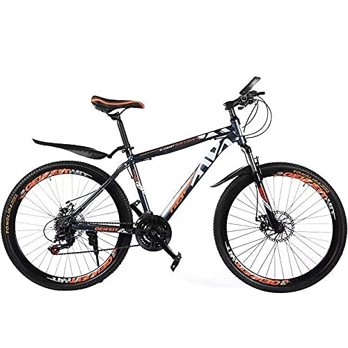 Bicicletas de montaña : N&I Bicicleta de montaña para adultos para hombre y mujer, de 50 a 60 cm, con absorción de golpes variable