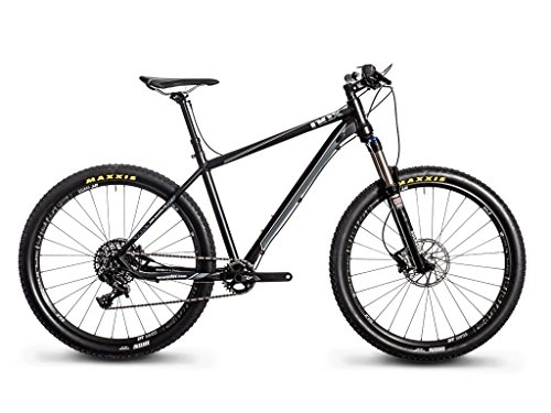 Bicicletas de montaña : NOX Bike Satellite SFB Pro Am Mountain Bike Bicicleta Unisex para Principiantes Frame Satellite SFB, Negro