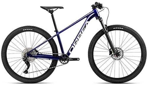 Bicicletas de montaña : ORBEA Onna 27R XS Junior 20 - Bicicleta de montaña para niños y jóvenes (XS / 35 cm, azul violeta / blanco (Gloss))