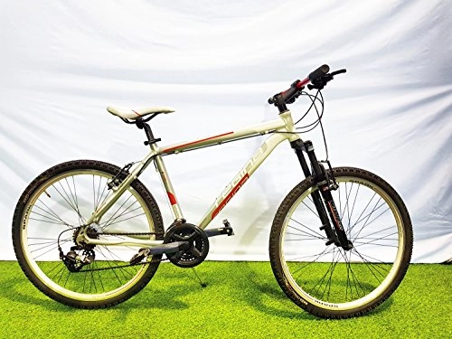 Bicicletas de montaña : REGINA Bicicleta MTB 26 Spark 21 V Cambio Revoshift Blanco-Rojo