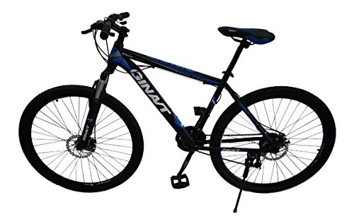 Bicicletas de montaña : Reset - Bicicleta de montaña 27, 5 GINAVT 21 V negro y azul
