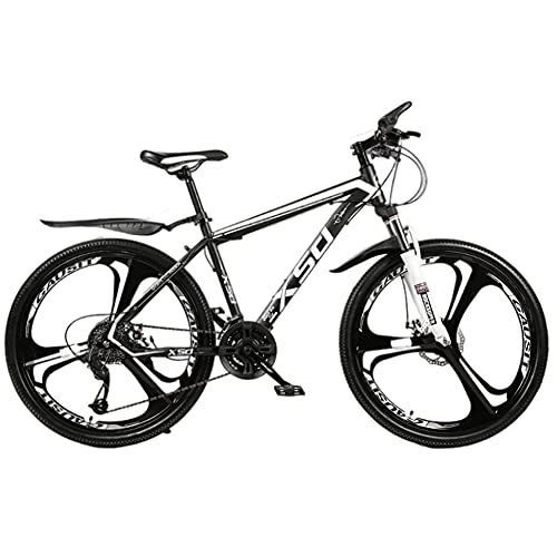 Bicicletas de montaña : SHANJ Bicicletas de Montaña de 24 / 26 Pulgadas para Mujeres / Hombres Adultos, Bicicleta MTB de 21-30 Velocidades con Horquillas de SuspensióN, Frenos de Doble Disco, Bicicleta de Ciudad de Cercanías
