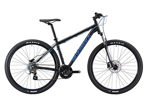 Bicicletas de montaña : Silverback 001 Bicicleta, Unisex Adulto, Negro / Azul, M