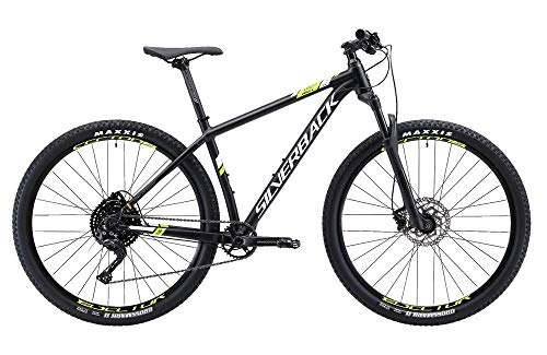 Bicicletas de montaña : Silverback Sola 2 Bicicleta, Unisex Adulto, Negro / Blanco, S
