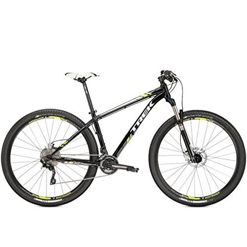 Bicicletas de montaña : Trek running 9.6, 73.66 cm, de montaña, 2015, negro y verde, con cuadro de 43.18 cm