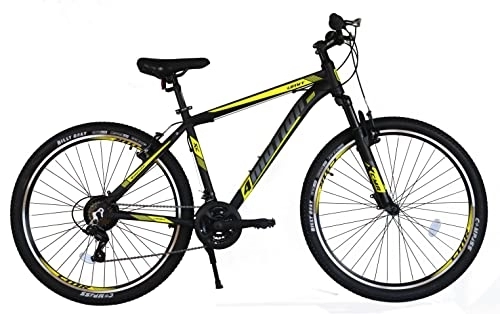Bicicletas de montaña : Umit 4MOTION Bicicleta, Adultos Unisex, Negra-Amarilla, 27, 5" T.18