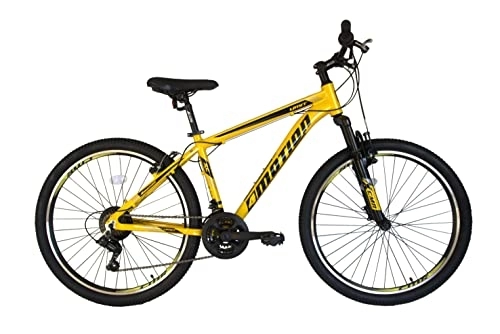 Bicicletas de montaña : Umit 4MOTION Bicicleta, Juventud Unisex, Amarillo, 26