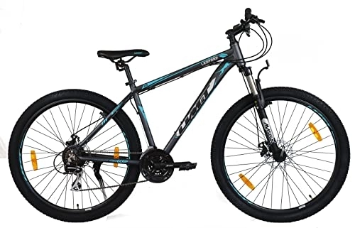 Bicicletas de montaña : Umit Leopard Bicicleta, Adultos Unisex, Gris-Azul, 29" T.18