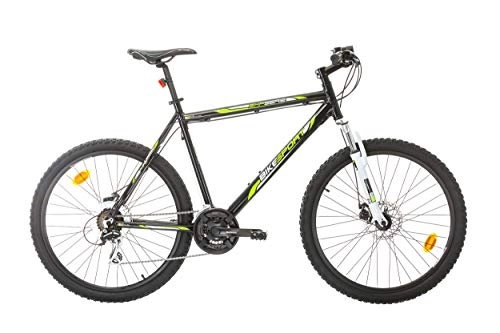 Bicicletas de montaña : VTT Shimano ACERA - Bicicleta de montaña telescpica para Hombre (26 Pulgadas, Marco de Aluminio, 2 Discos)
