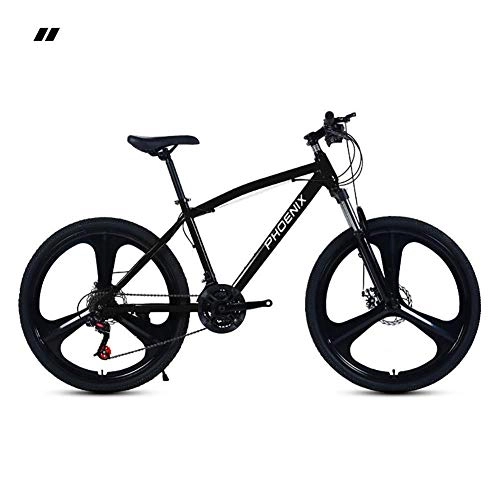 Bicicletas de montaña : Wghz Bicicleta de Bicicleta de MTB de 21 velocidades Bicicleta de montaña de 24 / 26 Pulgadas / Ruedas de aleación de magnesio Bicicleta de montaña / Bicicleta Hombres Adultos, Absorción de Choque